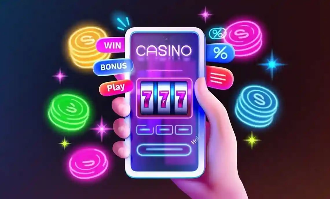 Variety of online casino slot games and live dealer options on scaterna platform